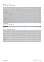 Preview for 14 page of Kompernass 339545 1910 Operating Instructions Manual