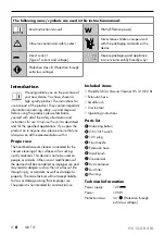 Предварительный просмотр 11 страницы Kompernass 340486 1910 Operating Instructions Manual