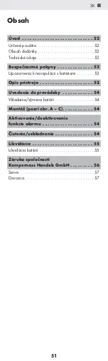 Preview for 54 page of Kompernass 340492 1910 Operating Instructions Manual