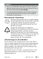 Preview for 79 page of Kompernass 351493 2007 Operating Instructions Manual