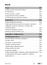 Preview for 249 page of Kompernass 351493 2007 Operating Instructions Manual