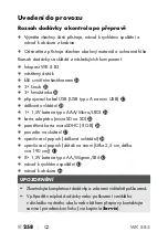 Preview for 262 page of Kompernass 351493 2007 Operating Instructions Manual