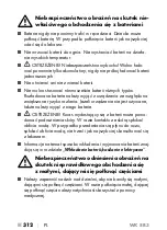 Preview for 316 page of Kompernass 351493 2007 Operating Instructions Manual