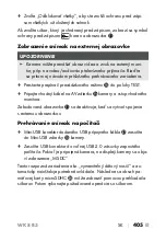 Preview for 409 page of Kompernass 351493 2007 Operating Instructions Manual