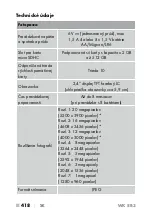 Preview for 422 page of Kompernass 351493 2007 Operating Instructions Manual