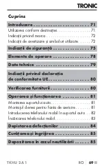 Предварительный просмотр 73 страницы Kompernass 353640_2010 Operating Instructions Manual