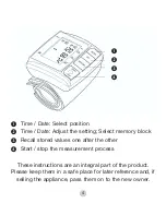 Предварительный просмотр 4 страницы Kompernass BALANCE KH 8090 Operating Instructions Manual