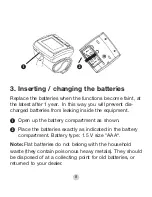 Предварительный просмотр 8 страницы Kompernass BALANCE KH 8090 Operating Instructions Manual