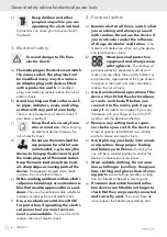 Preview for 6 page of Kompernass KH 3128 PENDULUM ACTION JIGSAW Operating And Safety Instructions Manual