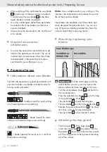 Preview for 8 page of Kompernass KH 3128 PENDULUM ACTION JIGSAW Operating And Safety Instructions Manual