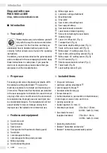 Preview for 4 page of Kompernass KH 3175 CHOP AND MITRE SAW Operating And Safety Instructions Manual