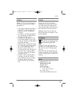 Предварительный просмотр 9 страницы Kompernass KH 4035 Operating Manual