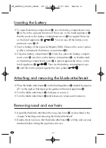 Предварительный просмотр 6 страницы Kompernass KH 5537 Operating Instructions Manual