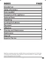 Preview for 3 page of Kompernass Powerfix KH 4179 Operating Instructions Manual