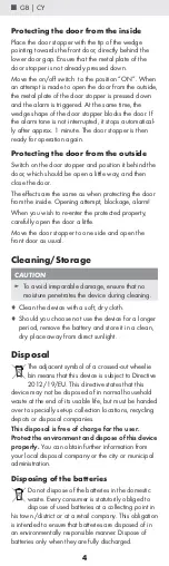 Preview for 6 page of Kompernass TA 120 A2 Operating Instructions Manual