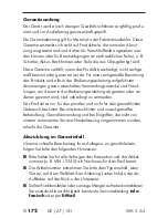 Preview for 176 page of Kompernass WK 5 A3 Operating Instructions Manual