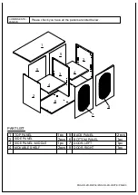 Предварительный просмотр 3 страницы Kona KNA-CB-2D-MAPLE Assembly Instruction Manual