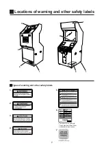 Preview for 9 page of Konami EVILNIGHT Operator'S Manual