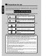 Preview for 4 page of Konami GQ830-HD Operator'S Manual