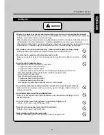 Preview for 5 page of Konami GQ830-HD Operator'S Manual