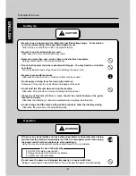 Preview for 6 page of Konami GQ830-HD Operator'S Manual