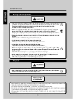 Preview for 8 page of Konami GQ830-HD Operator'S Manual