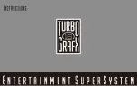 Konami Turbo Grafx-16 Instructions Manual предпросмотр