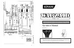 Konami Warzaid GKC22-UCC Operator'S Manual preview