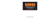 Konan Labs KLP-120RGY-5K Manual предпросмотр