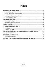 Preview for 2 page of Koncar H1A54151BF Instruction Booklet