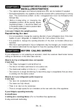 Preview for 13 page of Koncar H1A54151BF Instruction Booklet