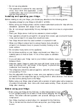 Предварительный просмотр 6 страницы Koncar H1A60404B1V Instruction Booklet