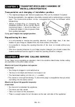 Предварительный просмотр 11 страницы Koncar H1A60404B1V Instruction Booklet