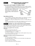 Preview for 14 page of Koncar HC1A 60 330.SF User Manual