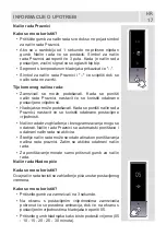 Preview for 17 page of Koncar HC2A 341ENF.BV Instruction Booklet