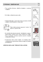 Предварительный просмотр 27 страницы Koncar HC2A 341ENF.BV Instruction Booklet