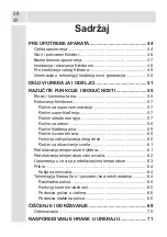 Preview for 42 page of Koncar HC2A 341ENF.BV Instruction Booklet