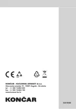 Предварительный просмотр 162 страницы Koncar HC2A 341ENF.BV Instruction Booklet