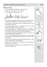 Предварительный просмотр 6 страницы Koncar L1A 54 248.BS Instruction Booklet