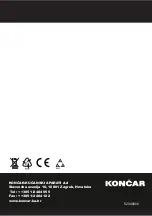 Предварительный просмотр 56 страницы Koncar L1A 60 325.BVN User Manual