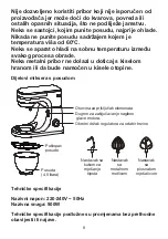 Предварительный просмотр 9 страницы Koncar MP800C User Manual