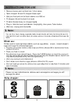 Preview for 22 page of Koncar MR400C User Manual