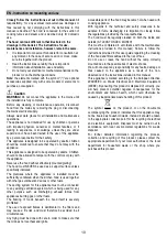 Предварительный просмотр 11 страницы Koncar NCR 60I Instructions For Operating And Installation