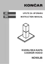 Koncar NO90LIB Instruction Manual preview