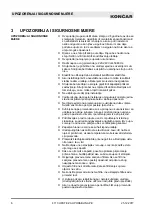 Предварительный просмотр 16 страницы Koncar NO90LIB Instruction Manual