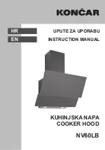 Koncar NV60LB Instruction Manual preview