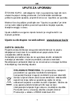 Preview for 2 page of Koncar ST5040GKFB3 Operating Instructions Manual