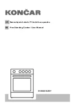 Koncar SV6040GUID7 User Manual preview