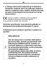 Preview for 8 page of Koncar UKE6040KOCVSBR User Manual