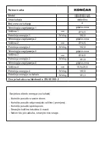 Preview for 34 page of Koncar UKE6040KOCVSBR User Manual